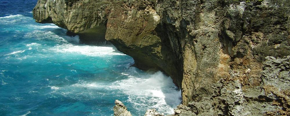 Looking South on the west coast